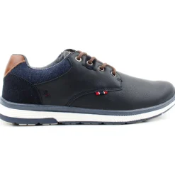 Lloyd And Pryce Burger Laced Shoe - Navy