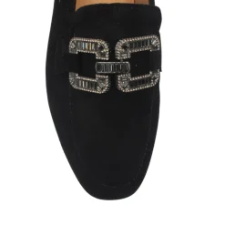 65210 Loafer - Black Suede