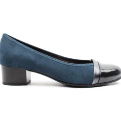 Low Heel Shoe 22366 - Navy