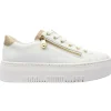 M1921 Laced Shoe - White Gold