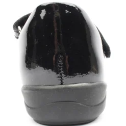 Mary Jane Strap Shoe - Black Patent E