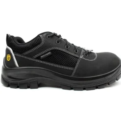 Mens 200001Ec Steel Toe Shoe - Black