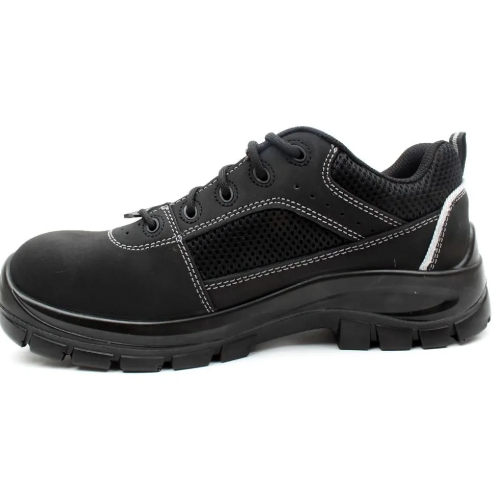 Mens 200001Ec Steel Toe Shoe - Black