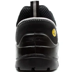 Mens 200001Ec Steel Toe Shoe - Black