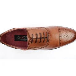 Mens Laced Goor-172 - Brown