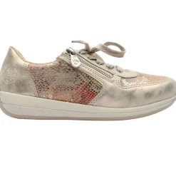 N1112 Laced Shoe - Beige Multi