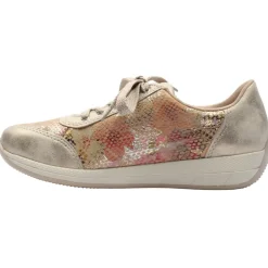 N1112 Laced Shoe - Beige Multi