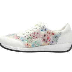 N1112 Laced Shoe - White Multi