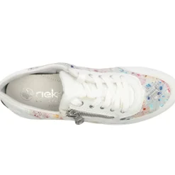 N1112 Laced Shoe - White Multi