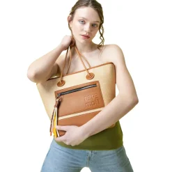 Pepe Moll 251191 Handbag - Beige Multi