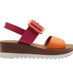 Pistachio Sandal - Pink Multi