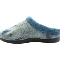 R12037 Slipper - Blue Multi