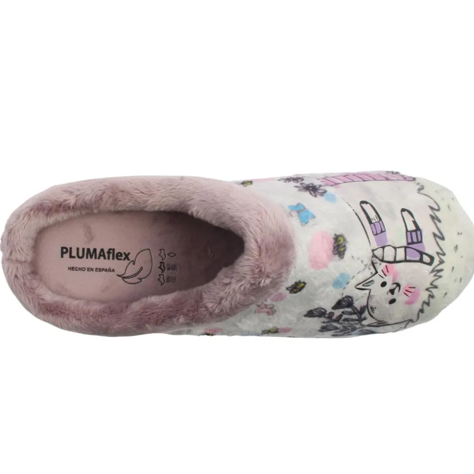 R12037 Slipper - Grey Multi