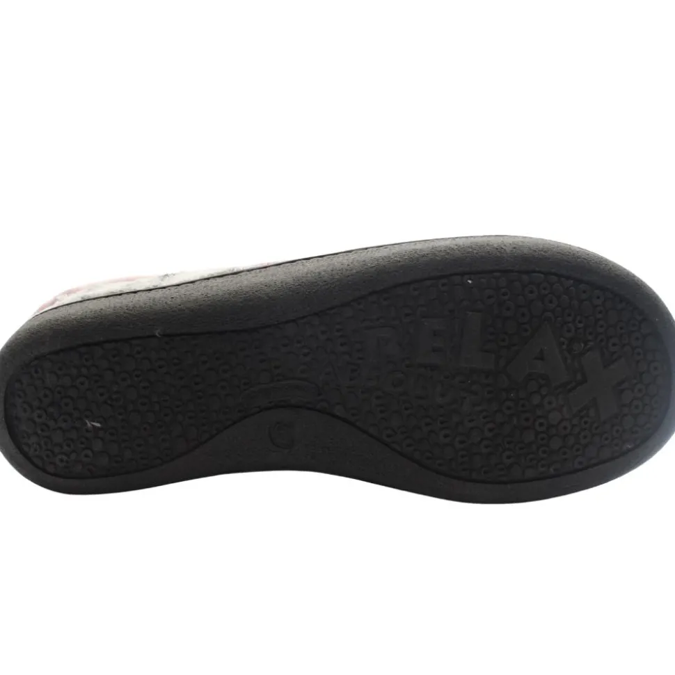 R12037 Slipper - Grey Multi