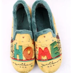 R12282 Slippers - Yellow