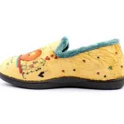 R12282 Slippers - Yellow