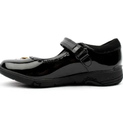Relda Sea K Strap Shoe - Black Patent E