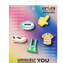 10013127 Rugby Champ Jibbitz Charm - Any Colour