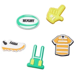 10013127 Rugby Champ Jibbitz Charm - Any Colour