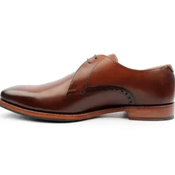 S Oscar Laced Shoe - Brown