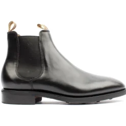 S Sutton Gusset Boot - Black