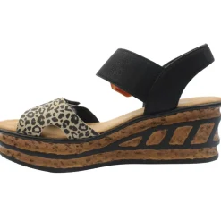 68176 Sandal - Beige Blk