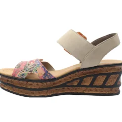 68176 Sandal - Beige Multi