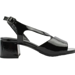 28378 Sandal - Black Patent