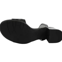 28378 Sandal - Black Patent