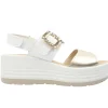 7667322 Sandal - White Gold