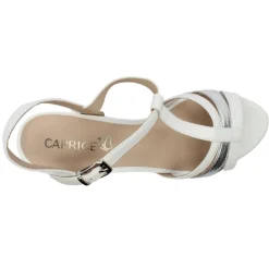 28308 Sandal - White Silver