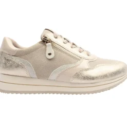 23774 Shoe - Beige Gold