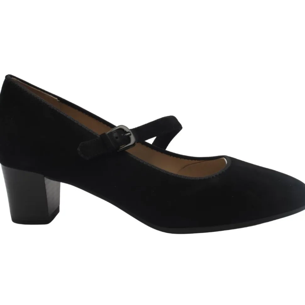 22310 Shoe - Black Suede