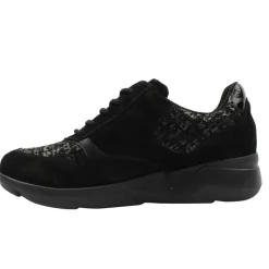 6680001 Shoe - Black Suede