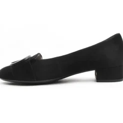 51323 Shoe - Black Suede