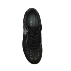 6680001 Shoe - Black Suede