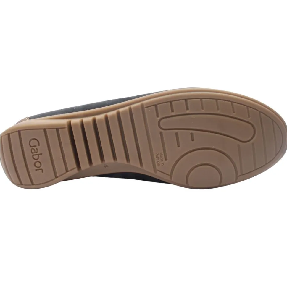 64260 Shoe - Navy/Tan