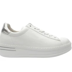 66395 Shoe - White Silver