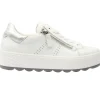 66058 Shoe - White Silver