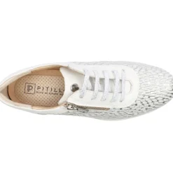 10423 Shoe - White Silver