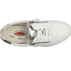 66968 Shoe - White Silver