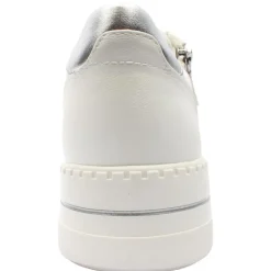 23767 Shoe - White Silver