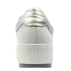 66058 Shoe - White Silver