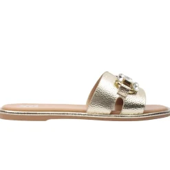 143679 Slider Mule - Gold