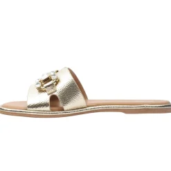 143679 Slider Mule - Gold