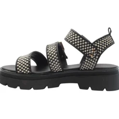 Something Sandal - Black/White