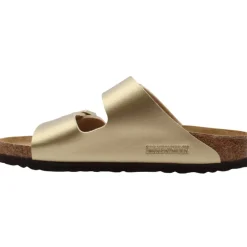 1016111 2 Strap Mule - Gold