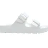 129443 2 Strap Mule - White