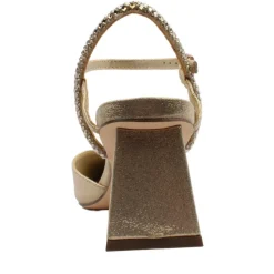 25762 Strap Shoe - Gold