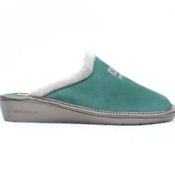 238 Suede Mule - Green